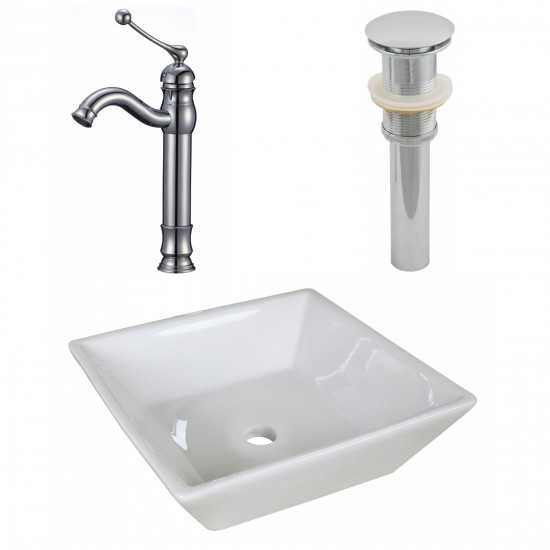 15.75-in. W Bathroom Vessel Sink Set_AI-26340