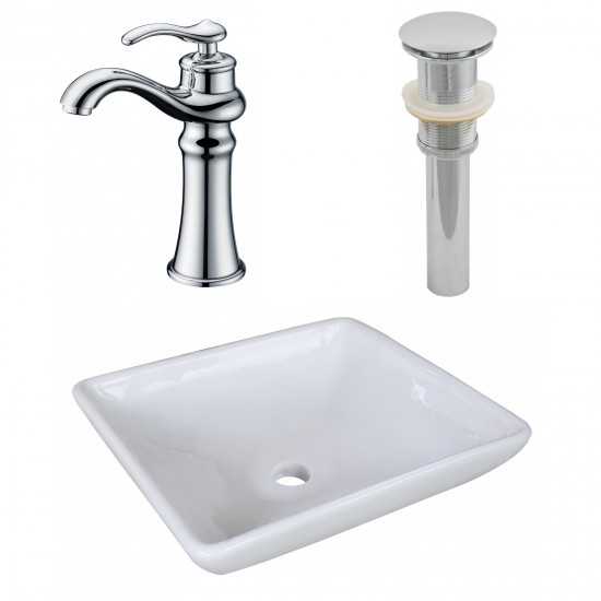 15.75-in. W Bathroom Vessel Sink Set_AI-26341