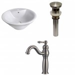 19.25-in. W Bathroom Vessel Sink Set_AI-30059