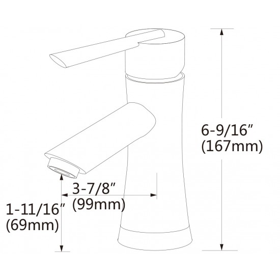 19.25-in. W Bathroom Vessel Sink Set_AI-30063