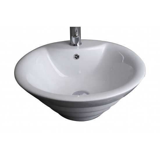 19.25-in. W Bathroom Vessel Sink Set_AI-30066