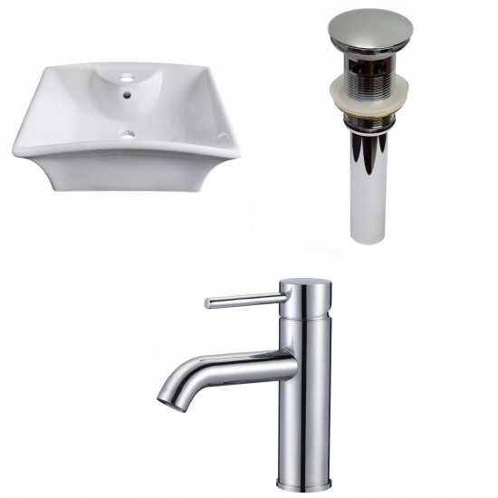 19.5-in. W Bathroom Vessel Sink Set_AI-30076