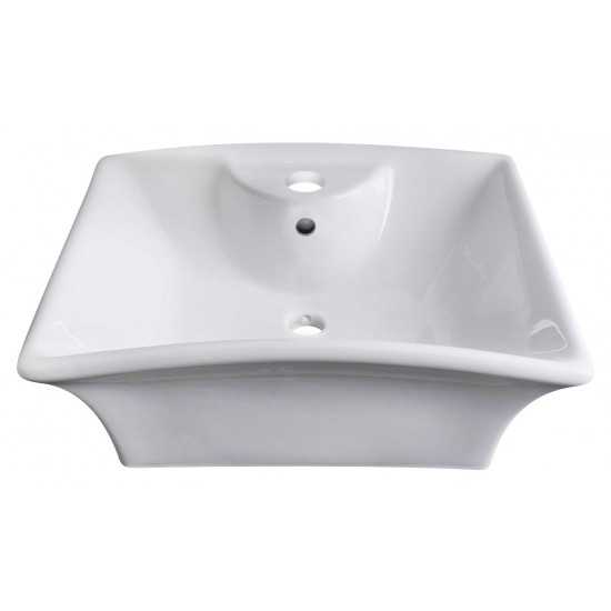 19.5-in. W Bathroom Vessel Sink Set_AI-30076