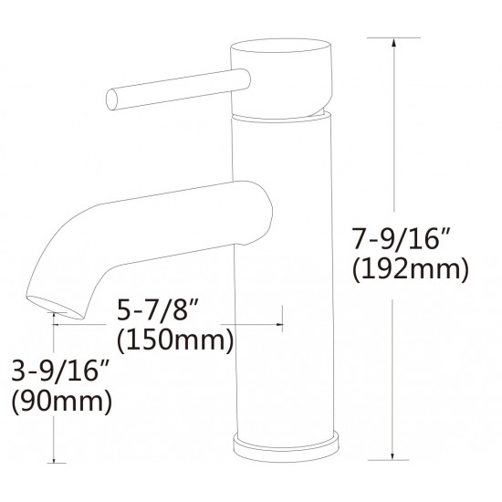 19.5-in. W Bathroom Vessel Sink Set_AI-30077