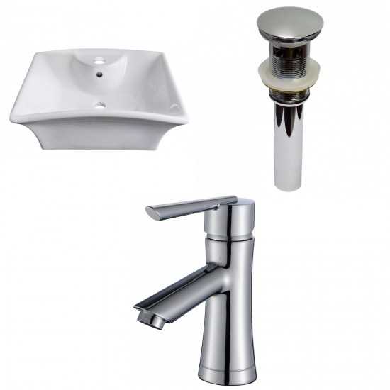 19.5-in. W Bathroom Vessel Sink Set_AI-30079