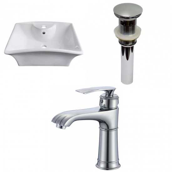 19.5-in. W Bathroom Vessel Sink Set_AI-30084