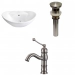 23-in. W Bathroom Vessel Sink Set_AI-30140