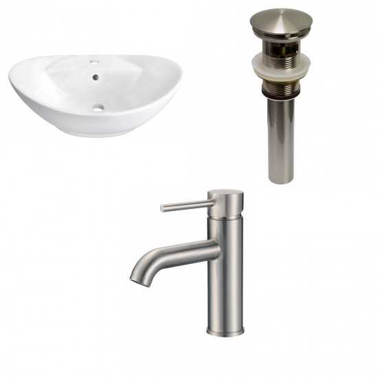 23-in. W Bathroom Vessel Sink Set_AI-30145