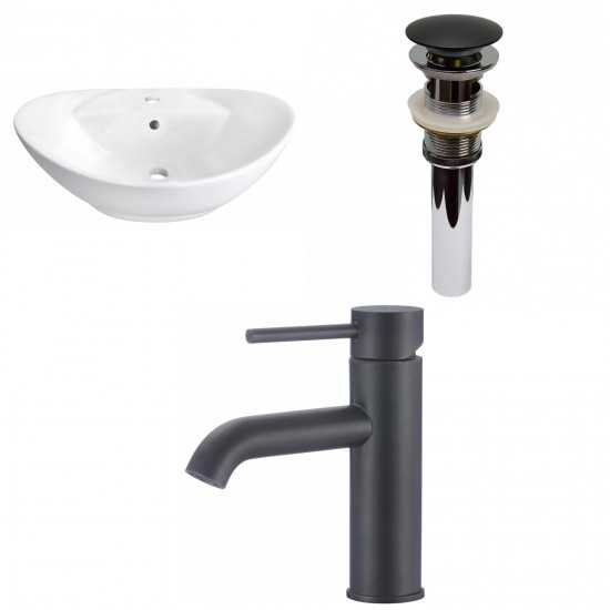 23-in. W Bathroom Vessel Sink Set_AI-30146