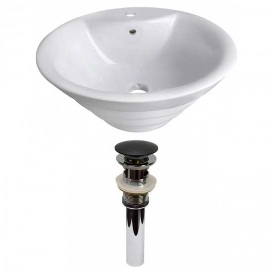 19.25-in. W Bathroom Vessel Sink Set_AI-30949