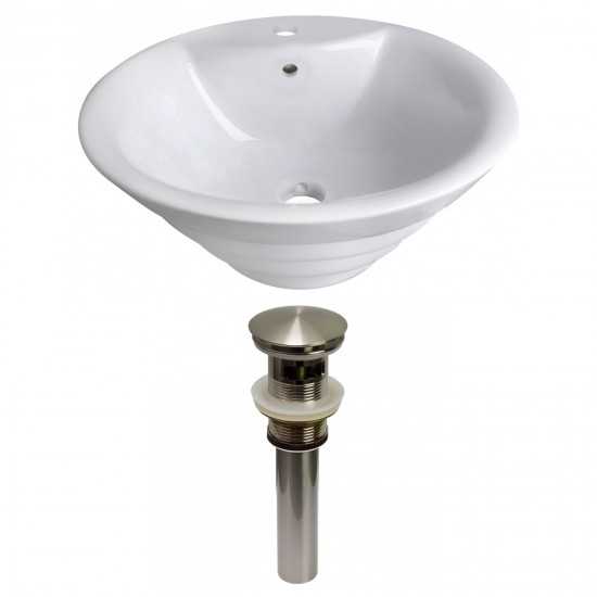 19.25-in. W Bathroom Vessel Sink Set_AI-30951