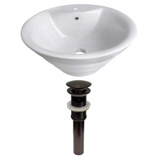 19.25-in. W Bathroom Vessel Sink Set_AI-30953