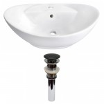 23-in. W Bathroom Vessel Sink Set_AI-30989