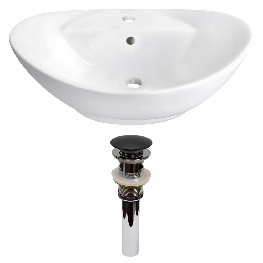 23-in. W Bathroom Vessel Sink Set_AI-30989