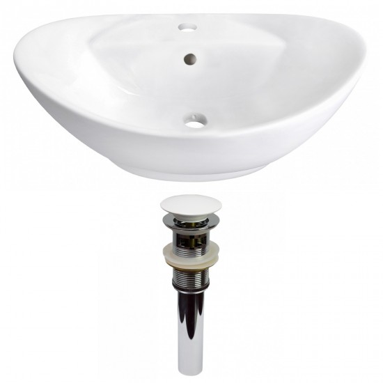 23-in. W Bathroom Vessel Sink Set_AI-30990