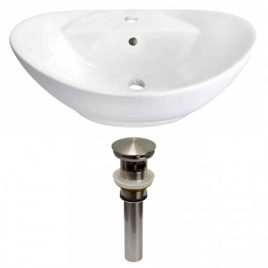 23-in. W Bathroom Vessel Sink Set_AI-30991