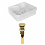 18.75-in. W Bathroom Vessel Sink Set_AI-31378