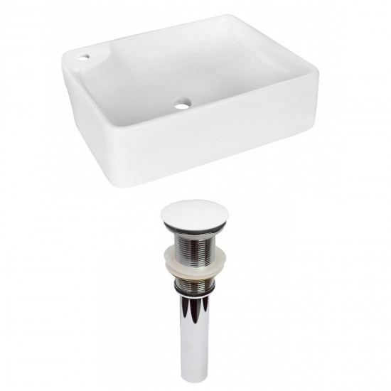 17.25-in. W Bathroom Vessel Sink Set_AI-31381