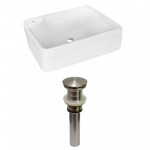 17.25-in. W Bathroom Vessel Sink Set_AI-31382