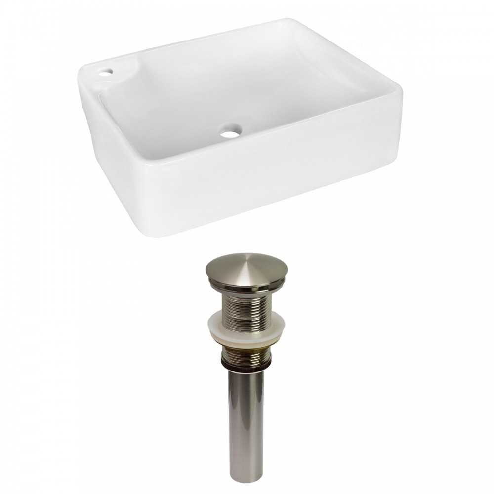 17.25-in. W Bathroom Vessel Sink Set_AI-31382