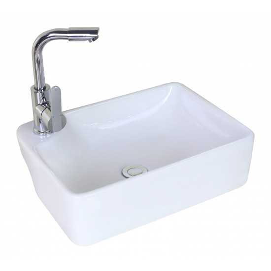 17.25-in. W Bathroom Vessel Sink Set_AI-31382