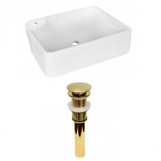 17.25-in. W Bathroom Vessel Sink Set_AI-31383