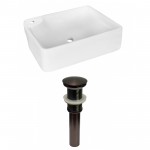 17.25-in. W Bathroom Vessel Sink Set_AI-31384