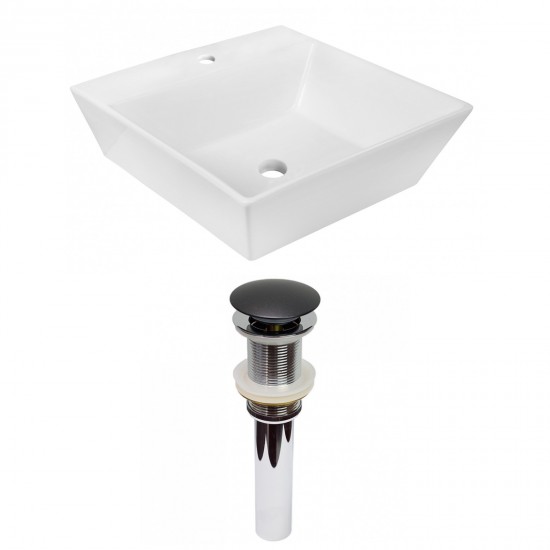 16.5-in. W Bathroom Vessel Sink Set_AI-31395