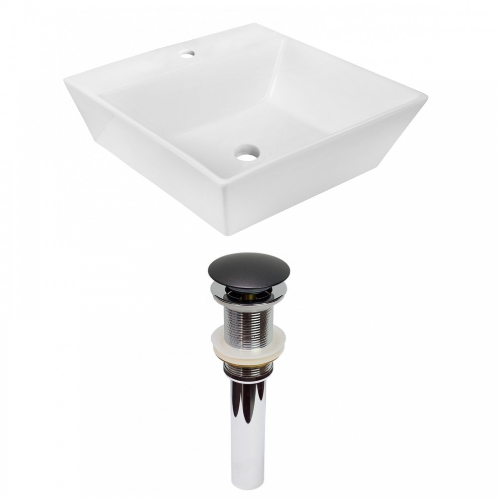 16.5-in. W Bathroom Vessel Sink Set_AI-31395