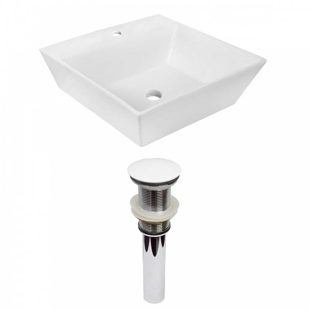 16.5-in. W Bathroom Vessel Sink Set_AI-31396