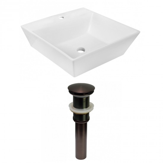 16.5-in. W Bathroom Vessel Sink Set_AI-31399