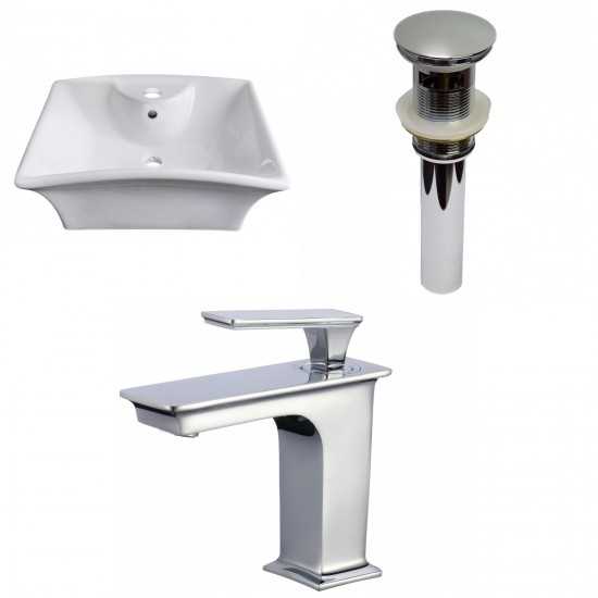 19.5-in. W Bathroom Vessel Sink Set_AI-33735