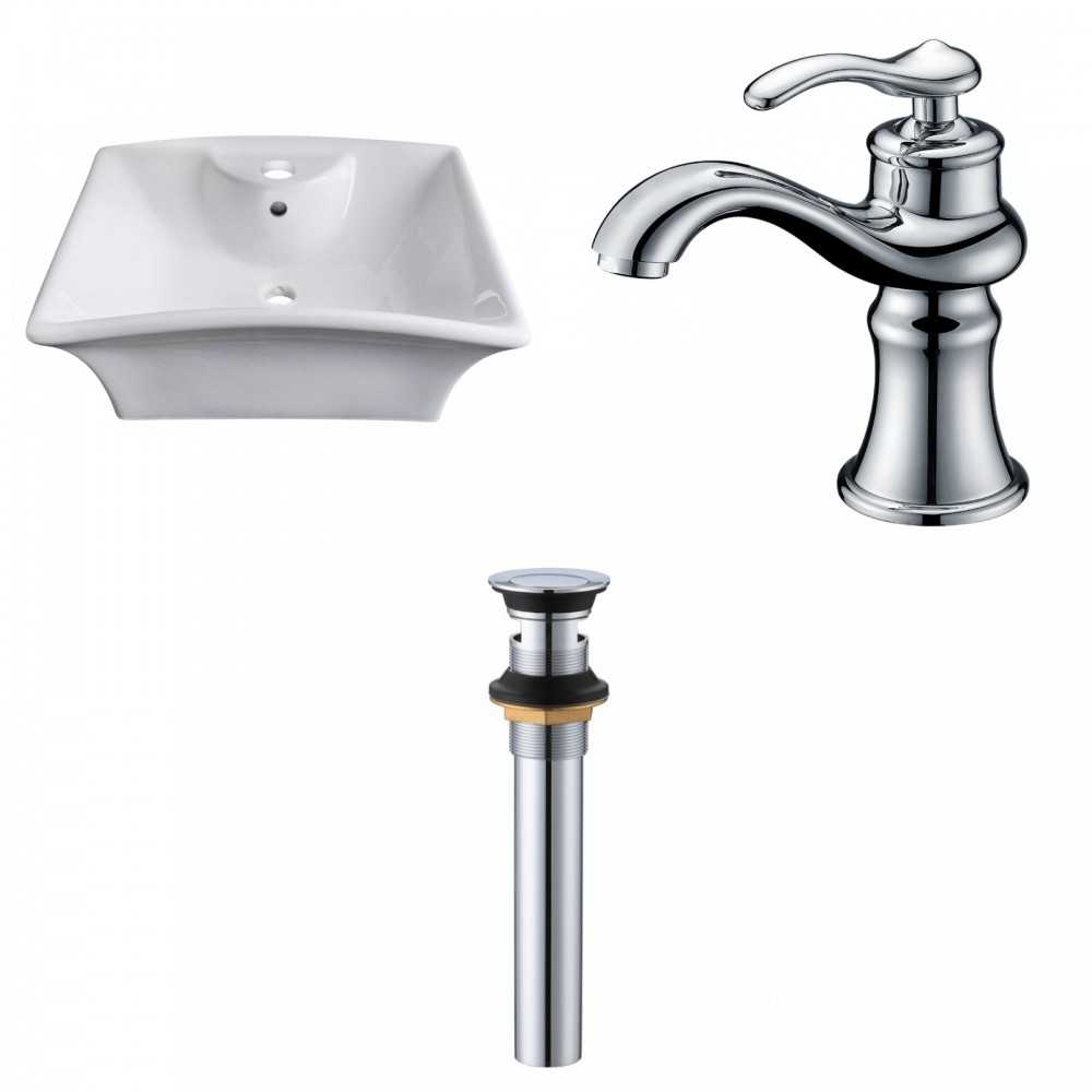 19.5-in. W Bathroom Vessel Sink Set_AI-33737