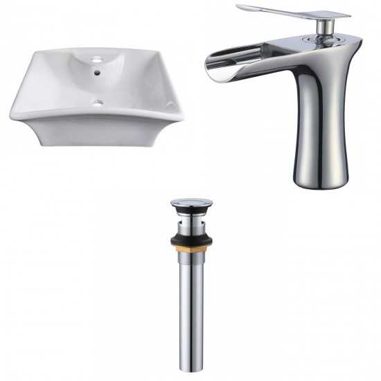 19.5-in. W Bathroom Vessel Sink Set_AI-33742