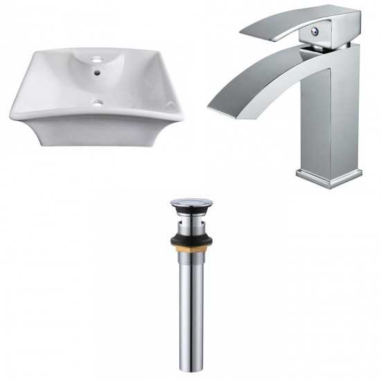 19.5-in. W Bathroom Vessel Sink Set_AI-33745