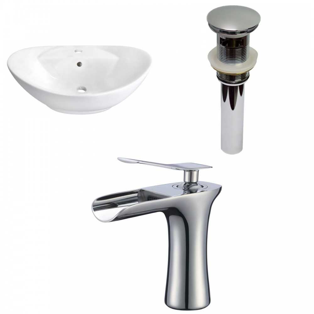 23-in. W Bathroom Vessel Sink Set_AI-33794