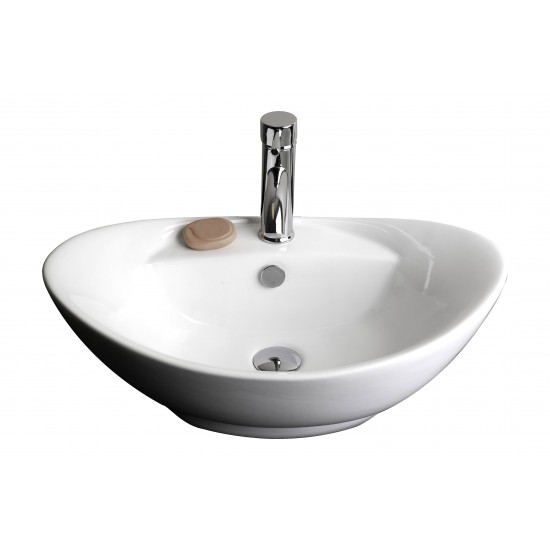 23-in. W Bathroom Vessel Sink Set_AI-33797