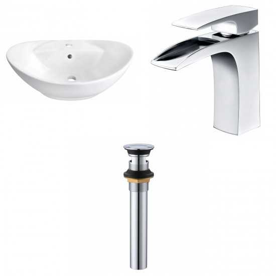 23-in. W Bathroom Vessel Sink Set_AI-33800