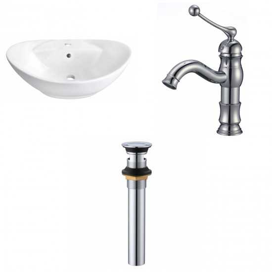 23-in. W Bathroom Vessel Sink Set_AI-33801