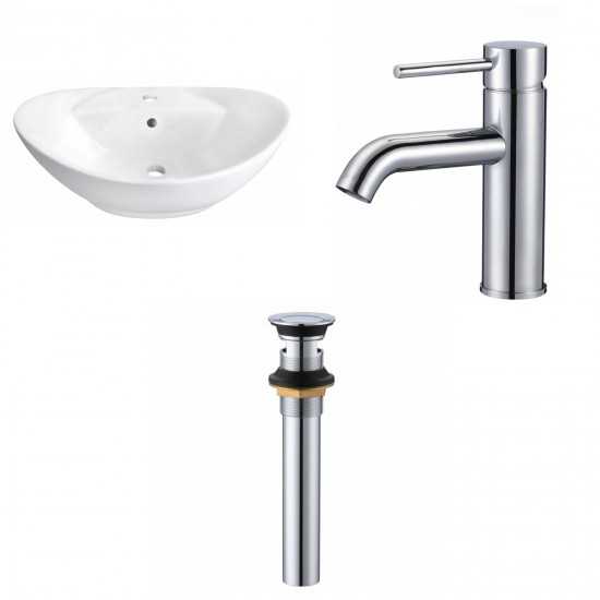 23-in. W Bathroom Vessel Sink Set_AI-33804