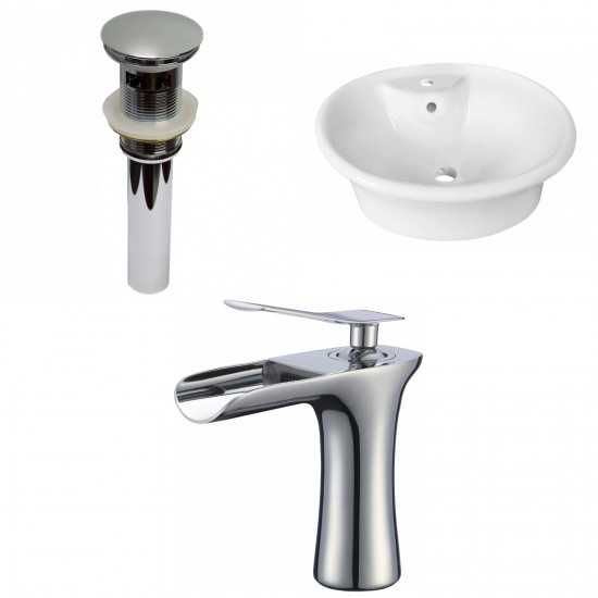 19-in. W Bathroom Vessel Sink Set_AI-34336