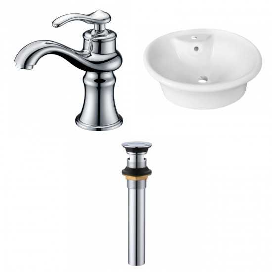 19-in. W Bathroom Vessel Sink Set_AI-34339