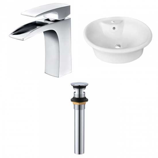 19-in. W Bathroom Vessel Sink Set_AI-34342