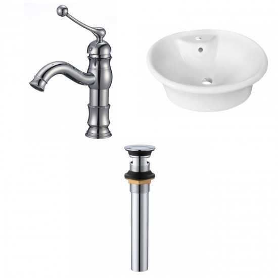 19-in. W Bathroom Vessel Sink Set_AI-34343