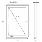 24-in. W Wood Mirror_AI-400