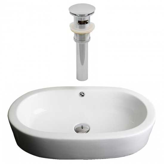 25.25-in. W Bathroom Vessel Sink Set_AI-14893