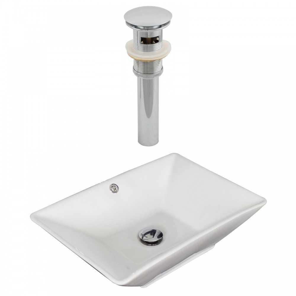 22-in. W Bathroom Vessel Sink Set_AI-14903