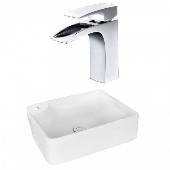 17.25-in. W Bathroom Vessel Sink Set_AI-18000