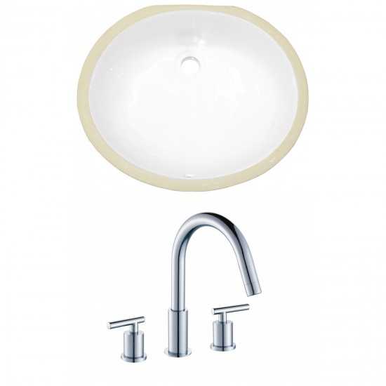 19.5-in. W Bathroom Undermount Sink Set_AI-22688