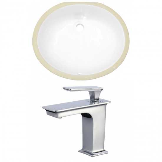 19.5-in. W Bathroom Undermount Sink Set_AI-22691